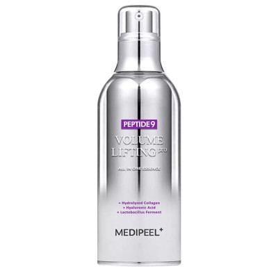 Кислородная лифтинг-эссенция для лица с пептидами MEDI-PEEL Peptide 9 All In One Essence Volume Lifting Pro - 100 мл Кислородная лифтинг-эссенция для лица с пептидами MEDI-PEEL Peptide 9 All In One Essence Volume Lifting Pro - 100 мл
