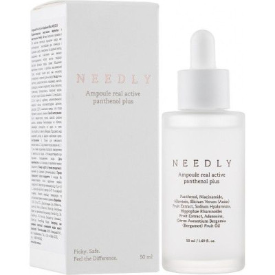 Восстанавливающая ампульная сыворотка с пантенолом NEEDLY Ampoule Real Active Panthenol Plus - 50 мл
