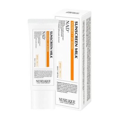 Интенсивно омолаживающее солнцезащитное молочко NUSELIQUE EZEN Sunscreen Milk - 50 мл