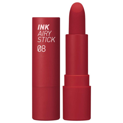 Помада для губ PERIPERA Ink Airy Velvet Stick Color 08 Warmy Red