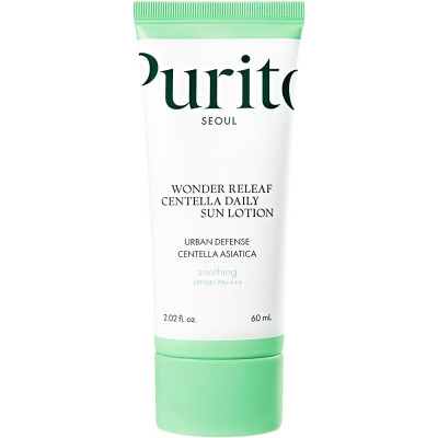 Солнцезащитный лосьон с центеллой PURITO Wonder Releaf Centella Daily Sun Lotion - 60 мл