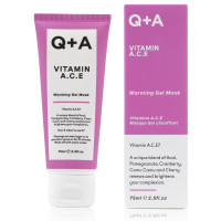 Питательная маска на основе природных масел и антиоксидантов Q+A Vitamin A.C.E. Warming Gel Mask - 75 мл