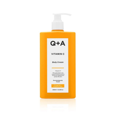 Увлажняющий крем для тела с витамином С Q+A Vitamin C Body Cream - 250 мл