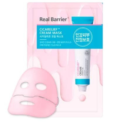 Восстанавливающая тканевая маска REAL BARRIER Cicarelief Cream Mask