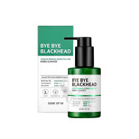 Маска-пенка от черных точек SOME BY MI Bye Bye Blackhead 30 Days Miracle Green Tea Tox Bubble Cleanser - 120 г