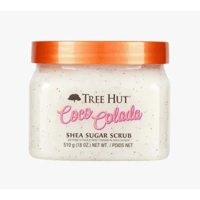 Скраб для тела с ароматом кокоса и ананаса TREE HUT Coco Colada Sugar Scrub - 510 г